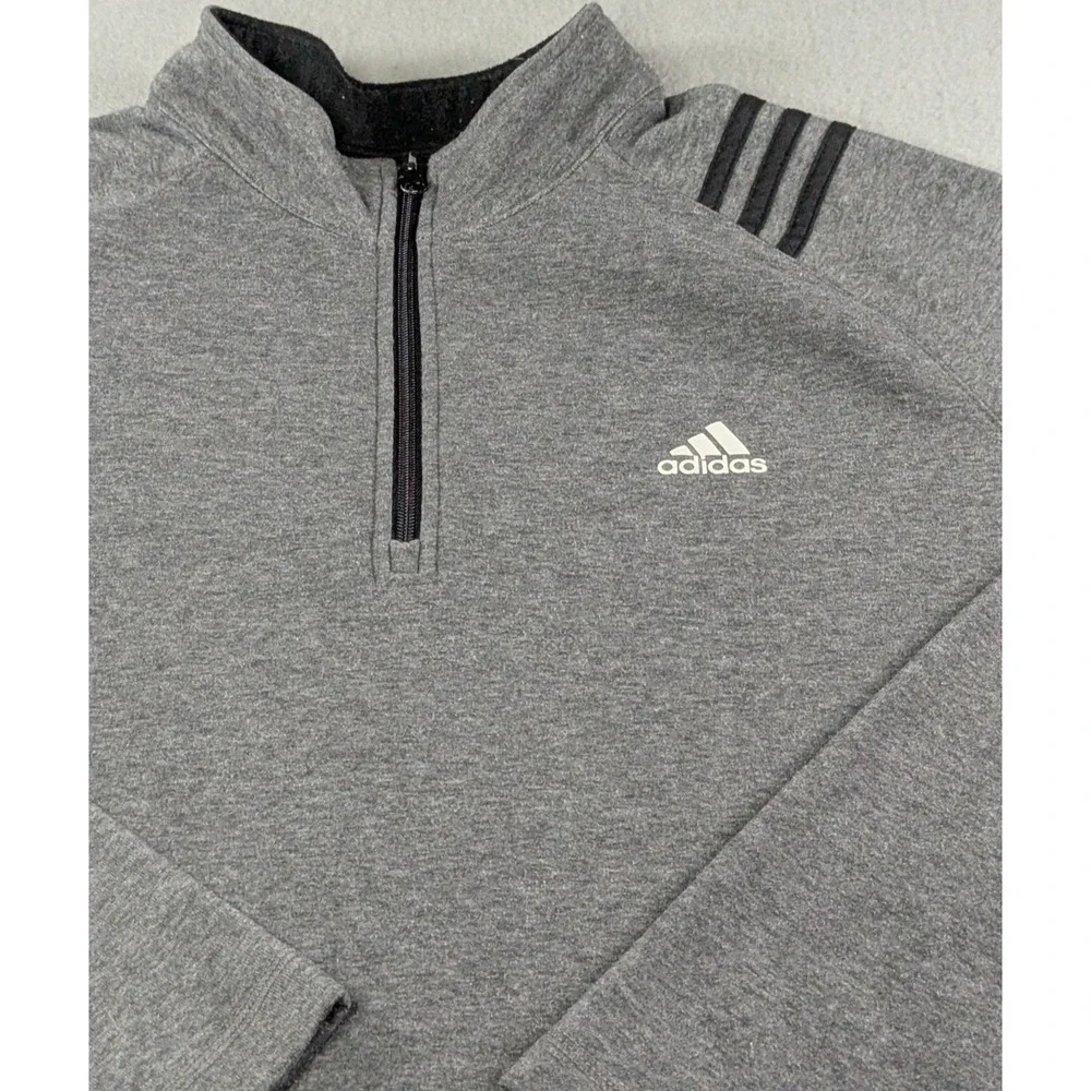 Adidas Mens Golf 1/4 Zip Pullover ADVF19R751 Size XL‎ Gray Heather
